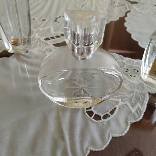 Oriflame perfume bottles used, set of 4 for collectors