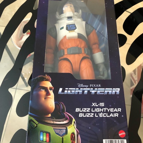 Buzz Lightyear XL-15 30cm figure new from Lightyear movie Disney Pixar Mattel