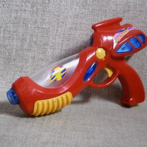 Space Blaster Electronic Gun new with box, vintage functional