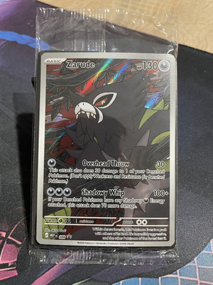 Zarude MEP 088 Promo Pokemon card, sealed