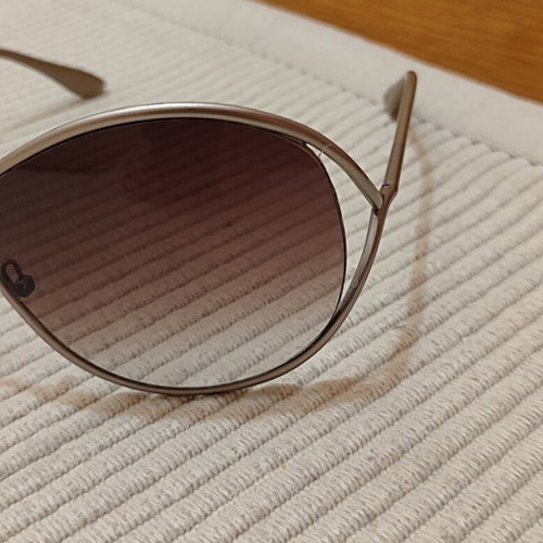 Tom Ford Miranda FT0130 oversized butterfly sunglasses, brown