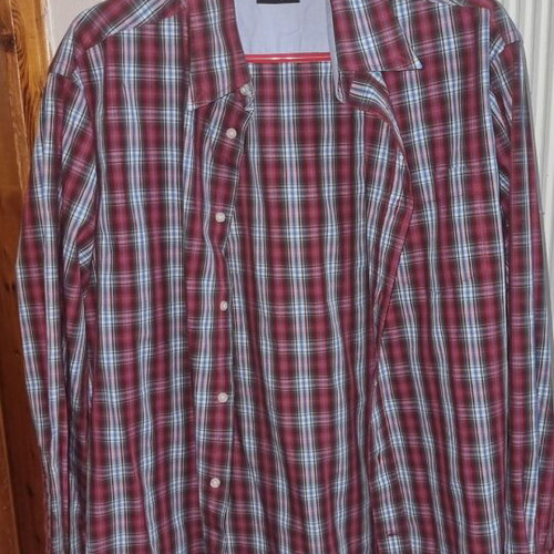 Man shirt new, 100% cotton, size XL, multicolor