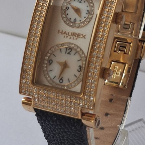 Haurex Clamour women's watch like new, gold and black