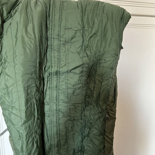 Vintage military-style sleeping bag