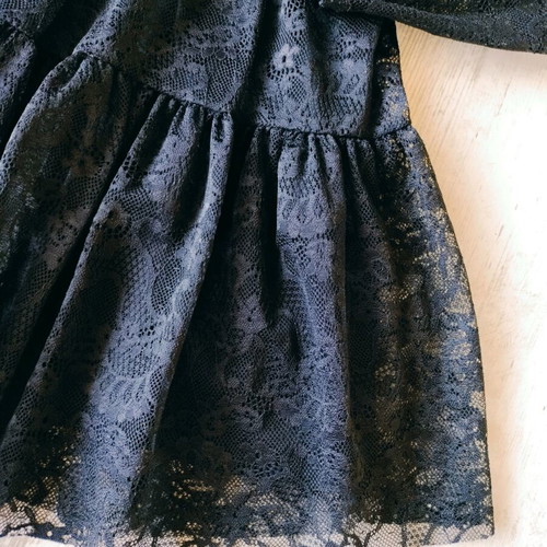 Women's lace dress new, black, for every occasion