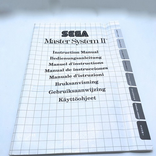 Sega Master System II console like new, Greek version with Sonic the Hedgehog