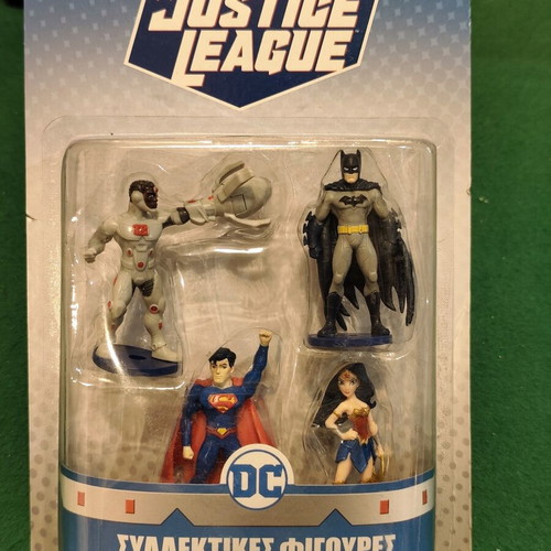 DC Justice League set of 4 collectible figures Giochi Preziosi
