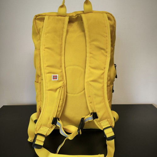 Lego Brick Backpack yellow, like new