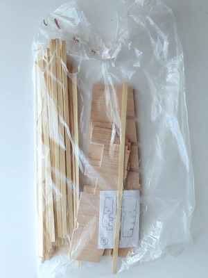 DeAgostini San Giovanni Battista wooden parts, issue 15