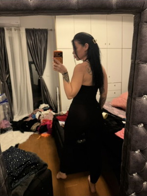One-piece elastic black jumpsuit like new