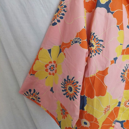 Zara floral shirt with wide sleeves, new, size XS