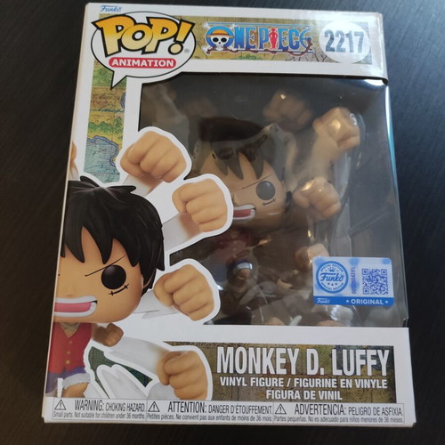 Monkey D. Luffy #2217 One Piece Funko Pop vinyl figure Gatling Gun Luffy