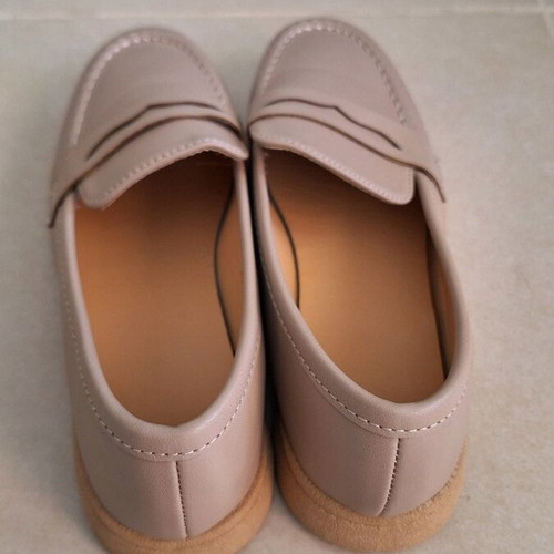 Loafers Bozikis nude new, size 37, beige