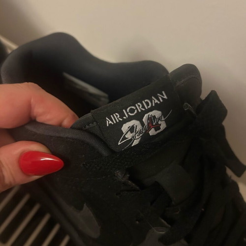 Nike Air Jordan 90 No 38.5 like new, black shoes