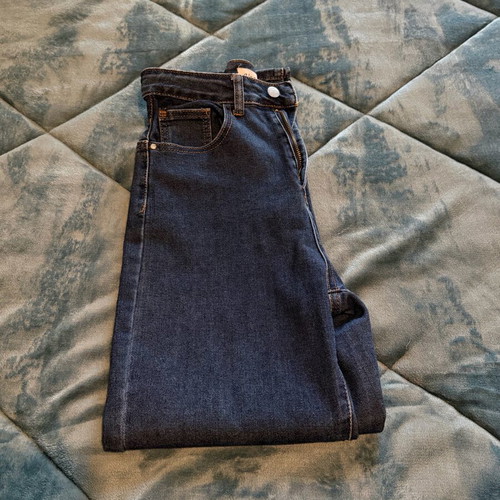 Blue high-waisted Celestino jeans like new, size S