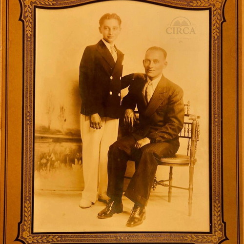 Studio portrait S. Hasson Coney Island New York like new