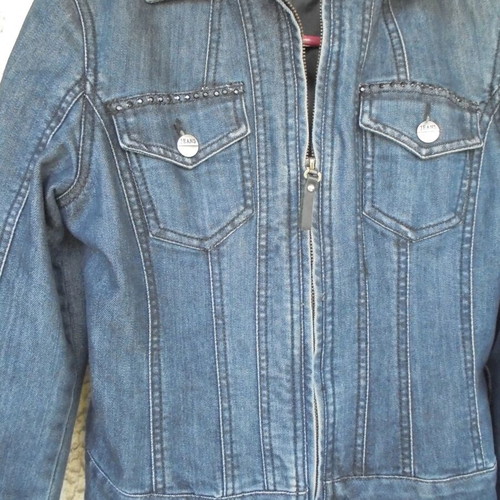 Madlen jean jacket new, small size, blue