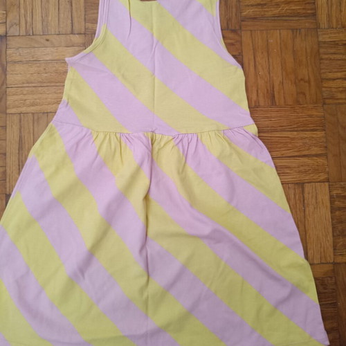 H&M striped cotton dress for ages 4-6