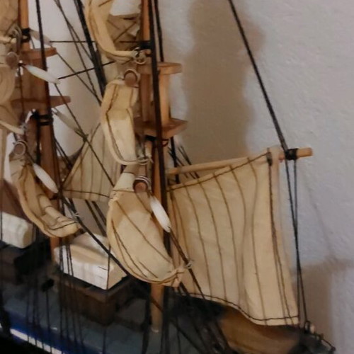 Antique ship used
