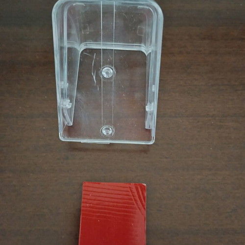 Waterproof Protective Cover for Doorbell used, transparent
