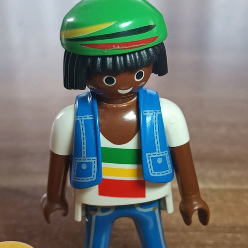 Playmobil Jamaican Drummer Figure like new