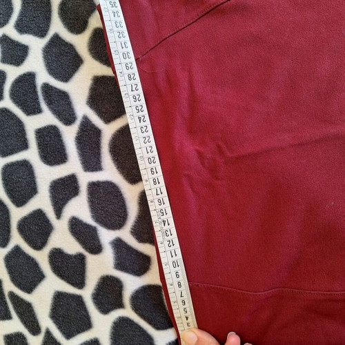 Stradivarius pencil skirt used, large, burgundy, elastic