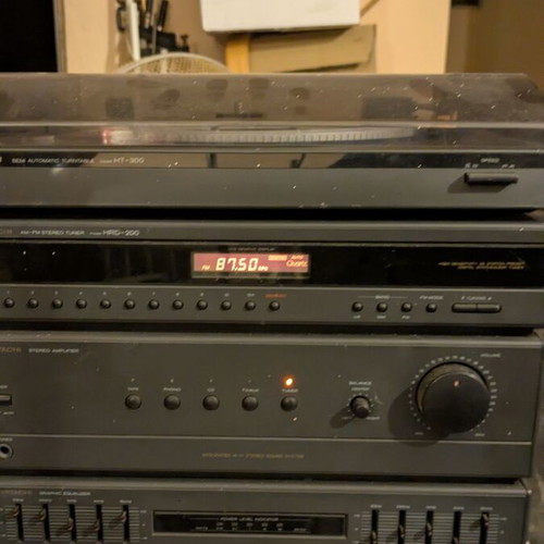 Hitachi HT-200 HT-300 hifi used system