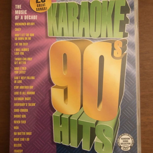 Karaoke DVD 90s Hits new, pop
