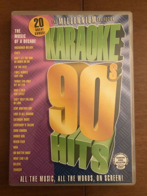 Karaoke DVD 90s Hits new, pop