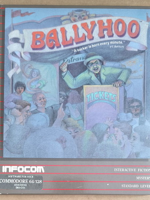 Ballyhoo (Infocom) Commodore Disk like new, complete in box