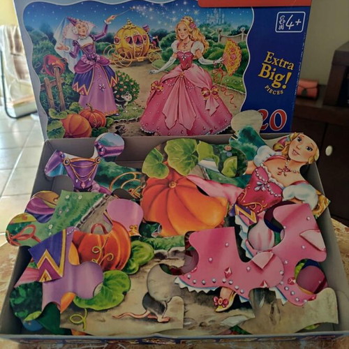 Cinderella puzzle, 24 pieces, for children 3+