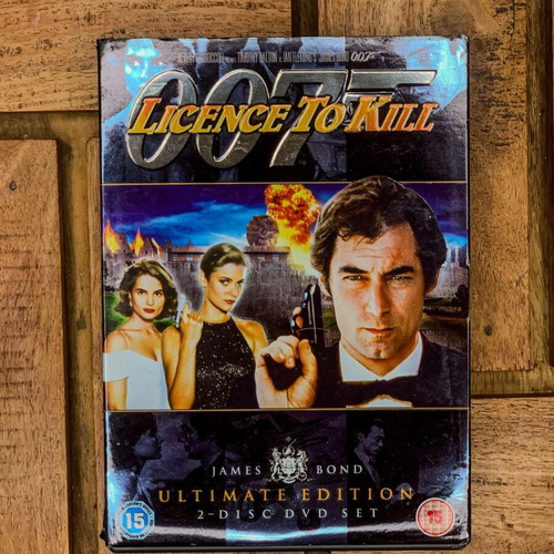 James Bond 007 Licence to Kill Ultimate Edition DVD 2 discs like new