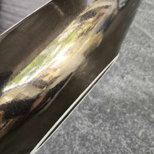 Decorative tray new, gold metal