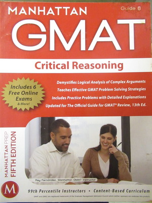 Manhattan GMAT Critical Reasoning Guide 6 βιβλίο