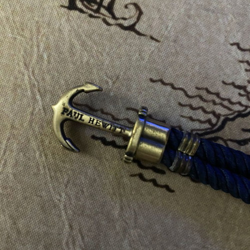 Paul Hewitt Phrep men's bracelet used, blue, 18cm