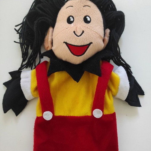 Hand Puppet Rouli O Trofoulis Express Publishing 28cm like new