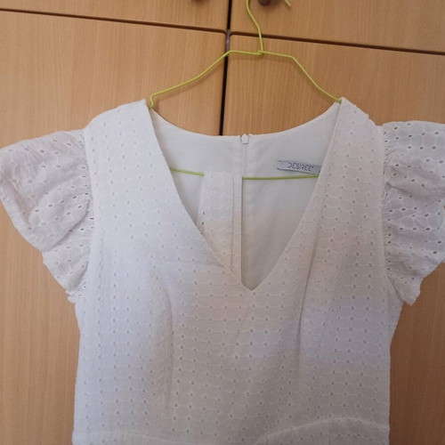 Desiree jumpsuit white like new, size L