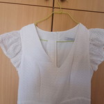 Desiree jumpsuit white like new, size L