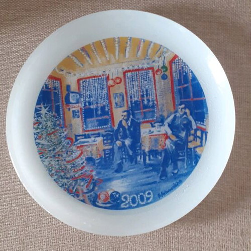 Antonopoulos Plate 2009 new with painted imprint