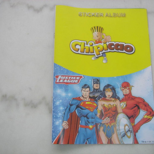 Chipicao Justice League sticker album new