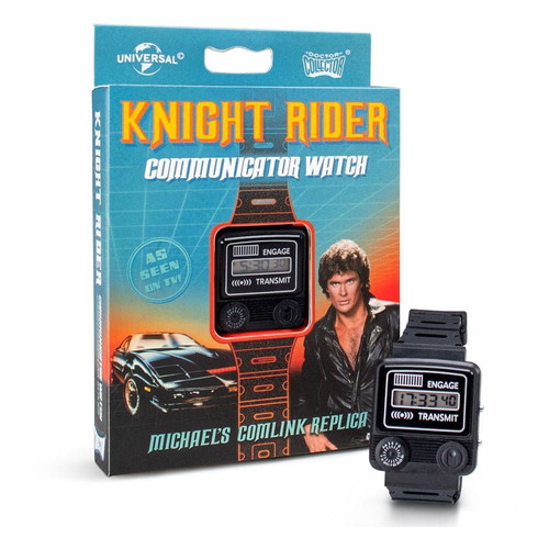 Doctor Collector Knight Rider K.I.T.T. Communicator Watch replica new