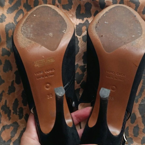L'autre chose leather sandals size 38 like new