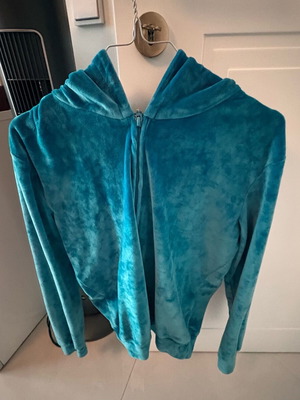 Velour jacket SugarFree like new, size M, blue