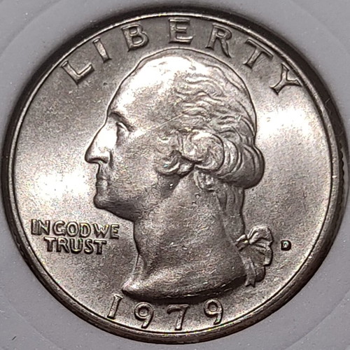 1/4 US dollar 1979 (D) like new