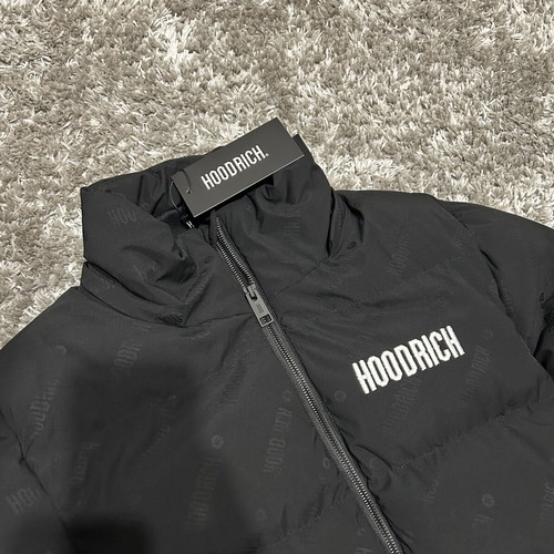 Hoodrich puffer jacket new, size M black