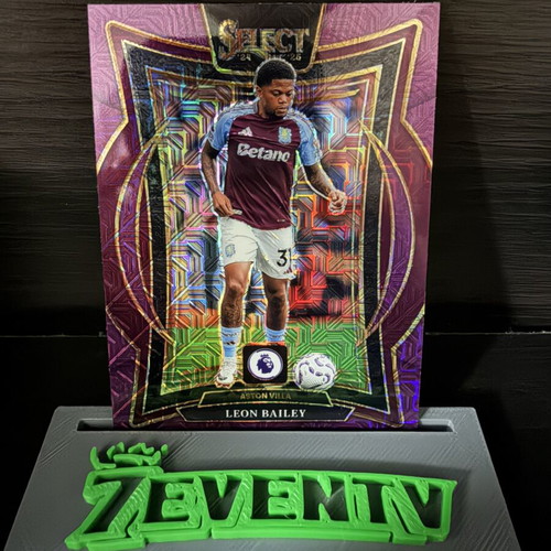 2024-25 Select Premier League Leon Bailey Terrace Purple Mojo #13