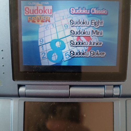 Sudoku Fever game for Game Boy Advance like new