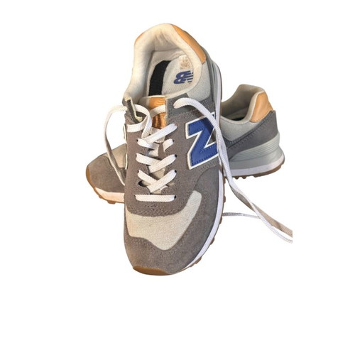 New Balance sneakers like new, gray and blue, size 37.5
