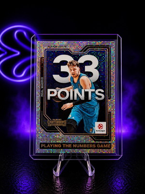 Luka Doncic Playing the Numbers Game Panini Contenders 2026 Card New