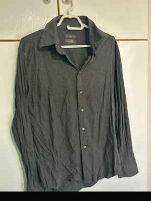 Zara shirt gray like new, size S to M